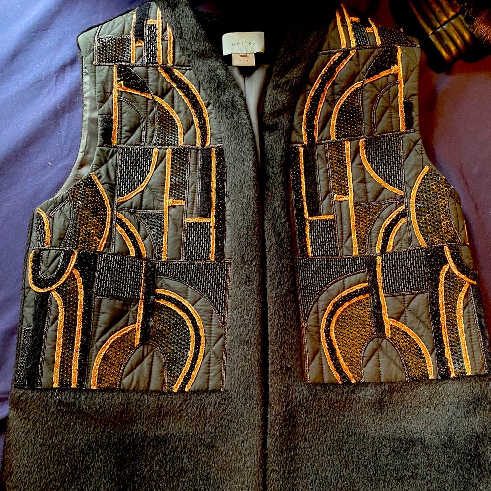 Embroidered Vest
